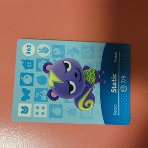 Animal Crossing Nibbles #362 Amiibo Card